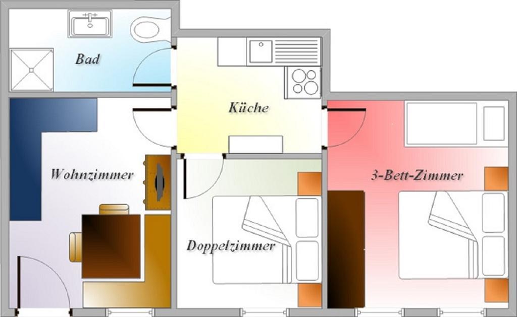 Apartment Christian مايرهوفن الغرفة الصورة